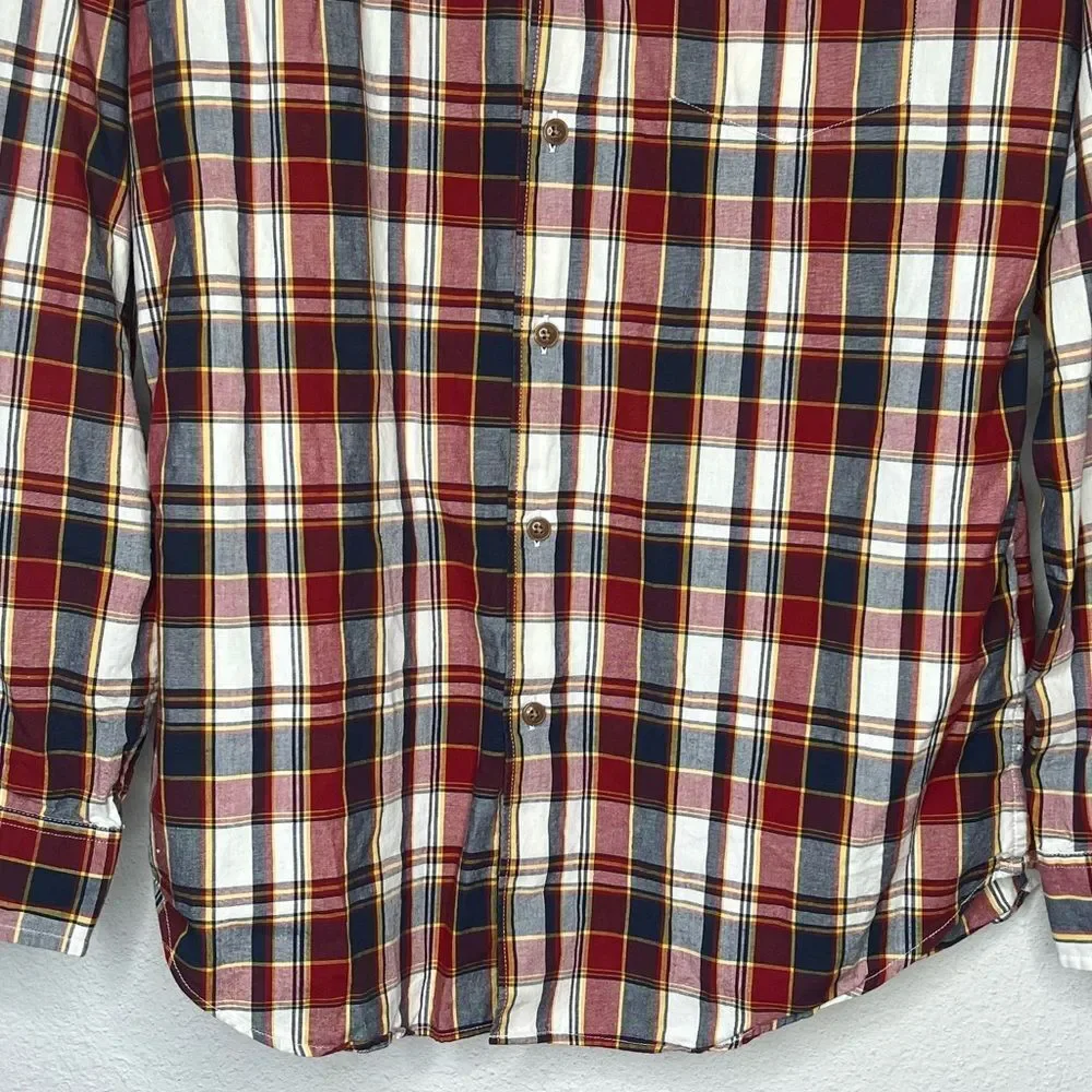 J. Crew Plaid Dress Shirt